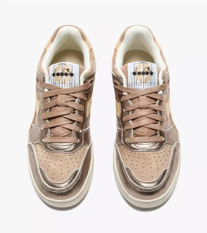 B.560 Metal S Baskets Heritage en cuir usées B.560 Metal S Baskets Heritage en cuir usées