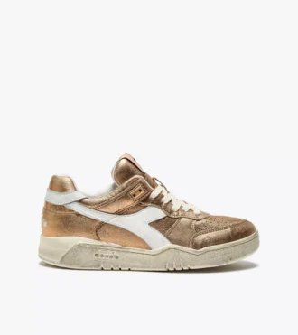 B.560 Metallic Wn Baskets en cuir Heritage