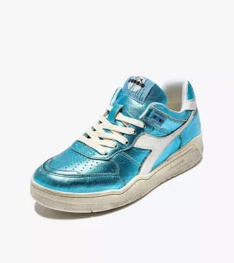 B.560 Metallic Wn Baskets en cuir Heritage
