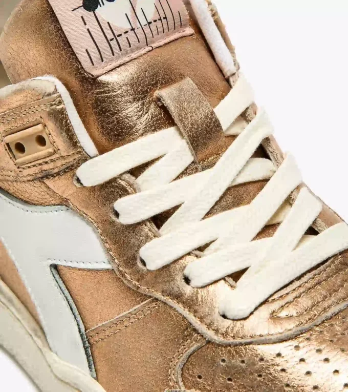 B.560 Metallic Wn Baskets en cuir Heritage B.560 Metallic Wn Baskets en cuir Heritage