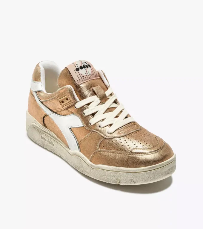 B.560 Metallic Wn Baskets en cuir Heritage B.560 Metallic Wn Baskets en cuir Heritage