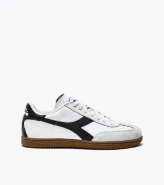 Baskets en cuir