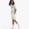Bermuda Athl. Logo Bermuda en coton French Terry – Unisexe