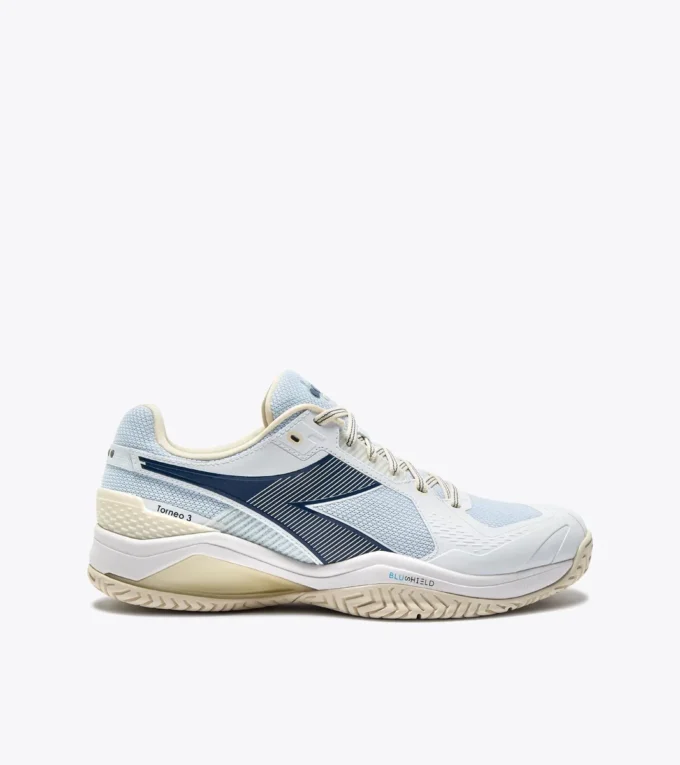 Blushield Torneo 3 Ag Chaussure de tennis pour surfaces dures et courts en terre battue – Protection et amorti Blushield Torneo 3 Ag Chaussure de tennis pour surfaces dures et courts en terre battue – Protection et amorti