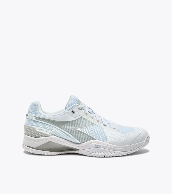Blushield Torneo 3 Ag Chaussure de tennis pour surfaces dures et courts en terre battue – Protection et amorti Blushield Torneo 3 Ag Chaussure de tennis pour surfaces dures et courts en terre battue – Protection et amorti