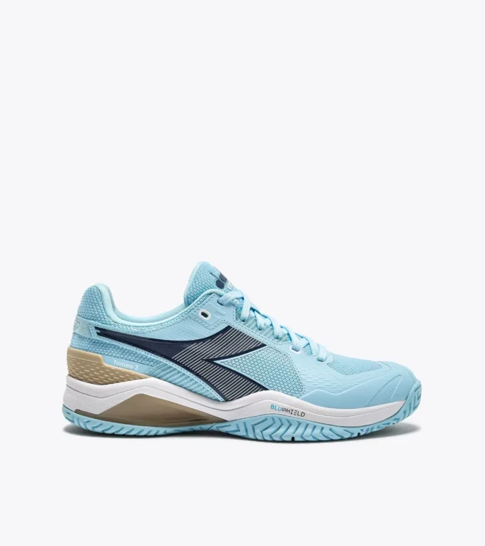 Blushield Torneo 3 W Ag Chaussure de tennis pour surfaces dures et courts en terre battue – Protection et amorti Blushield Torneo 3 W Ag Chaussure de tennis pour surfaces dures et courts en terre battue – Protection et amorti