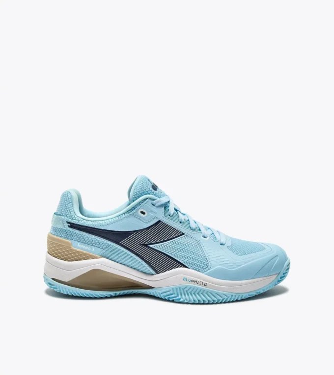 Blushield Torneo 3 W Clay Chaussure de tennis pour courts en terre battue – Protection et amorti Blushield Torneo 3 W Clay Chaussure de tennis pour courts en terre battue – Protection et amorti