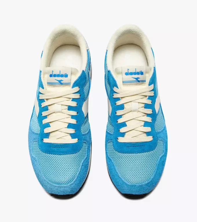 Camaro Baskets de sport en cuir suédé velu
