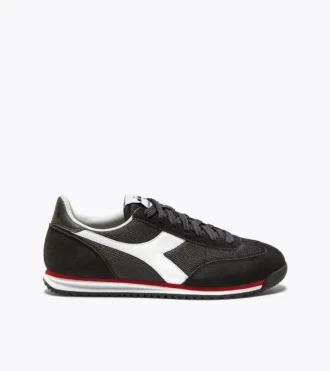 Cross Baskets basses en daim
