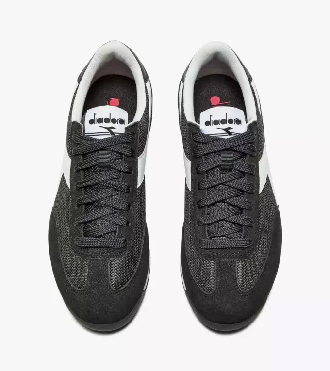 Cross Baskets basses en daim