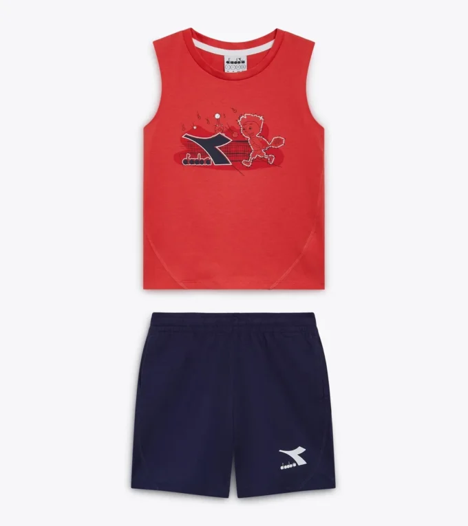 Ensemble Jb. Sl Riddle Ensemble de sport – Débardeur et short – Garçon Ensemble Jb. Sl Riddle Ensemble de sport – Débardeur et short – Garçon