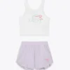 Ensemble Jg. Essential Sports Sl Ensemble de sport – Débardeur et short – Filles