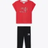 Ensemble Jg. Set Ss Puzzles Ensemble de sport – T-shirt et leggings – Fille Ensemble Jg. Set Ss Puzzles Ensemble de sport – T-shirt et leggings – Fille