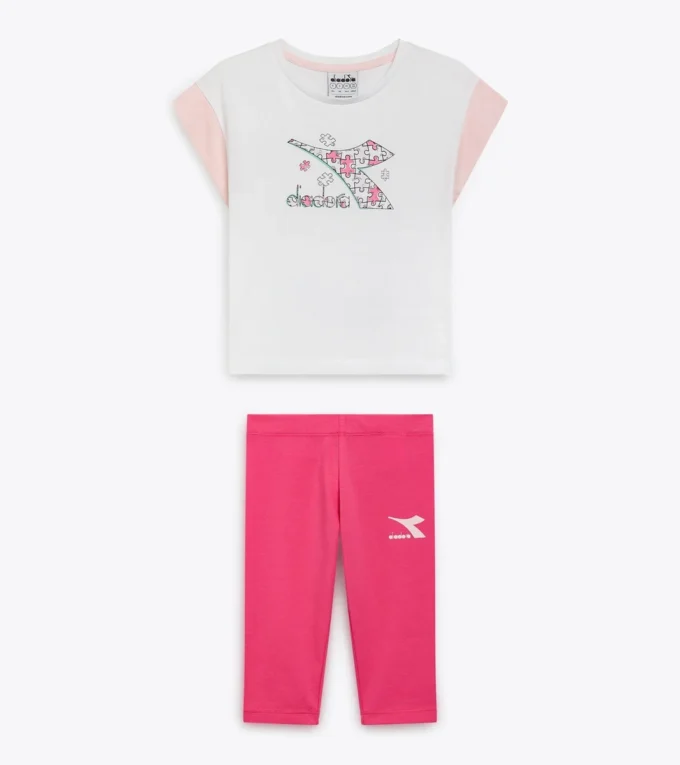 Ensemble Jg. Set Ss Puzzles Ensemble de sport – T-shirt et leggings – Fille Ensemble Jg. Set Ss Puzzles Ensemble de sport – T-shirt et leggings – Fille