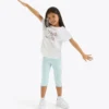 Ensemble Jg. Set Ss Puzzles Ensemble de sport – T-shirt et leggings – Fille Ensemble Jg. Set Ss Puzzles Ensemble de sport – T-shirt et leggings – Fille