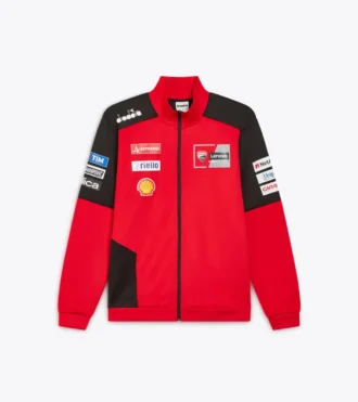 Full-Zip Ducati Replica Mgp25 Sweat-shirt sportif Ducati 2025 MotoGP replica à fermeture éclair intégrale