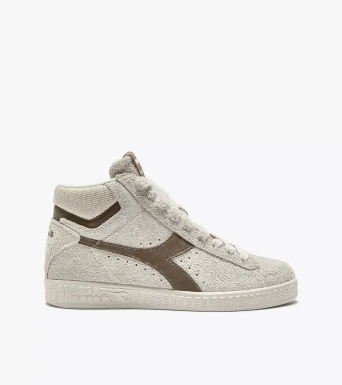 Game High Suede Waxed Baskets rétro montantes de tennis Game High Suede Waxed Baskets rétro montantes de tennis