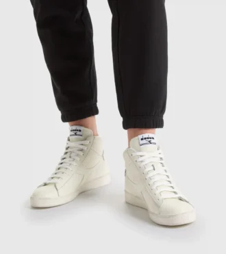 Game L High Waxed Sporty sneakers