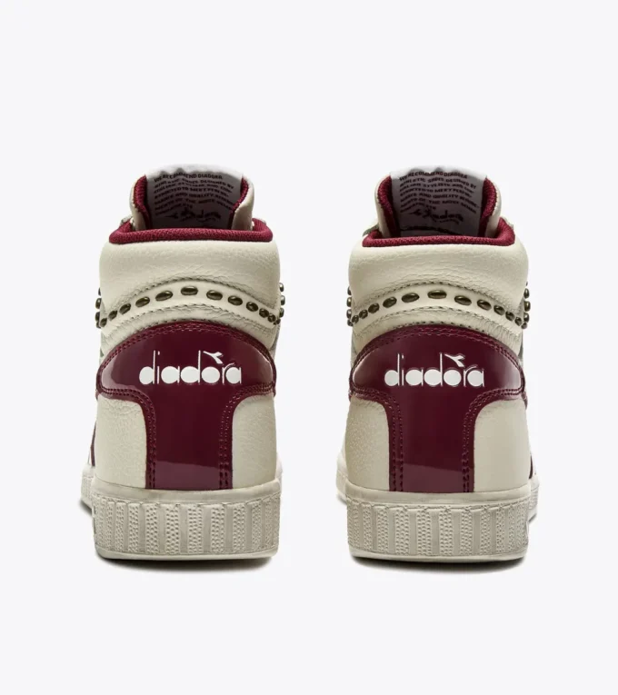 Game L High Waxed Studs Wn Baskets rétro montantes de tennis Game L High Waxed Studs Wn Baskets rétro montantes de tennis