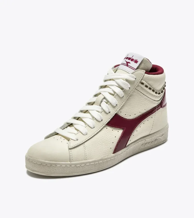 Game L High Waxed Studs Wn Baskets rétro montantes de tennis Game L High Waxed Studs Wn Baskets rétro montantes de tennis