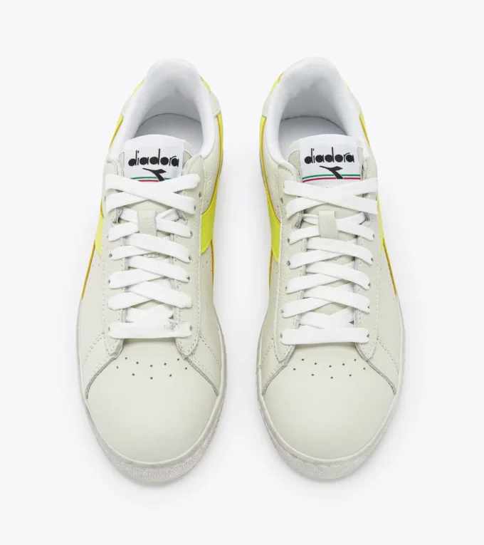 Game L Low Fluo Waxed Baskets sportives – Unisexe Game L Low Fluo Waxed Baskets sportives – Unisexe