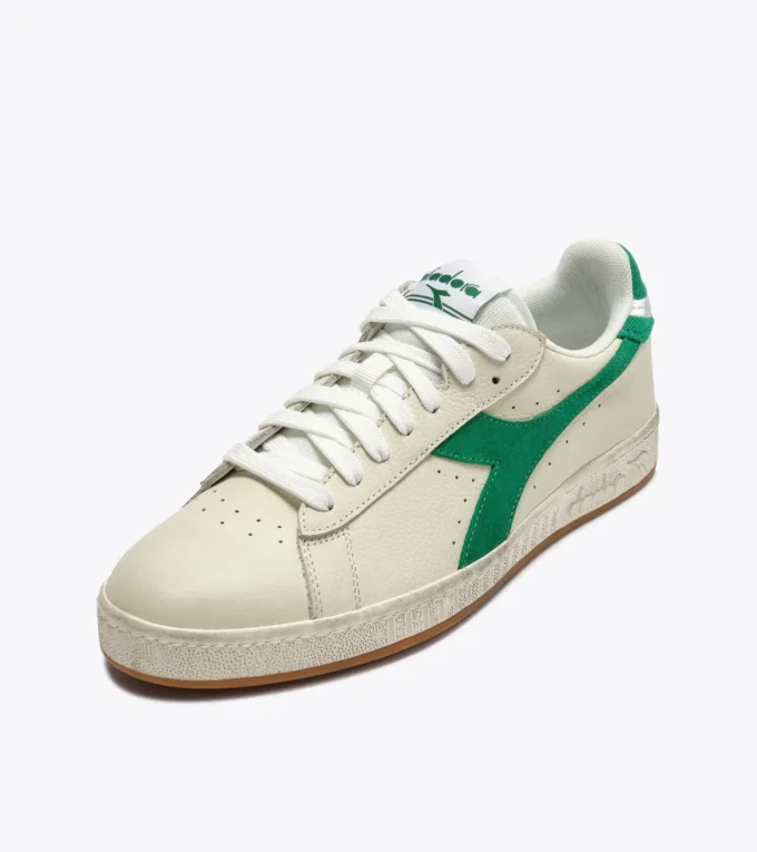 Game Low Jersey Waxed Sneaker rétro-tennis Game Low Jersey Waxed Sneaker rétro-tennis