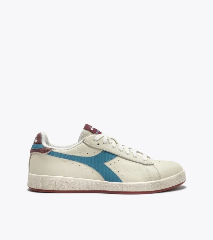 Game Low Stripes Waxed Baskets rétro-tennis Game Low Stripes Waxed Baskets rétro-tennis