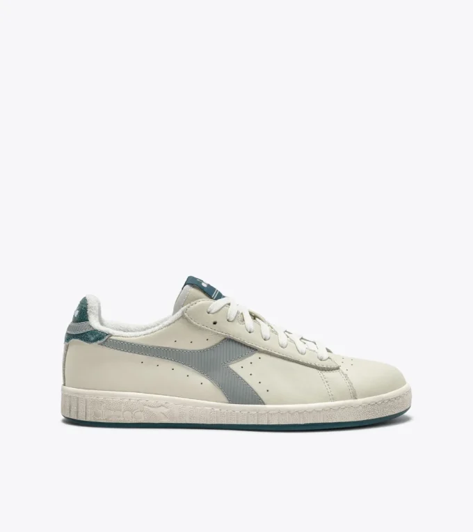 Game Low Stripes Waxed Baskets rétro-tennis Game Low Stripes Waxed Baskets rétro-tennis