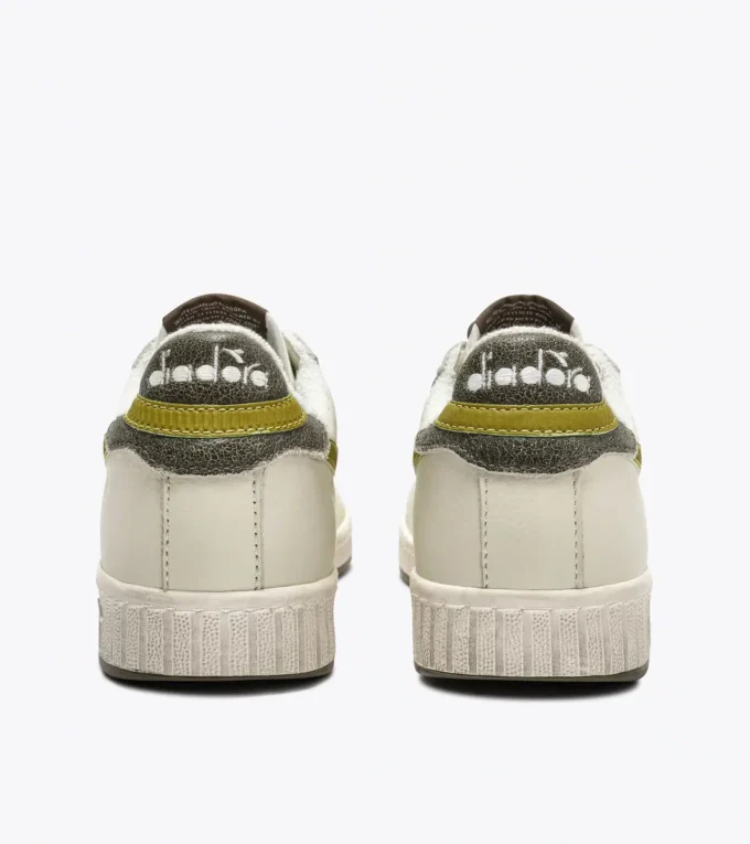 Game Low Stripes Waxed Baskets rétro-tennis Game Low Stripes Waxed Baskets rétro-tennis