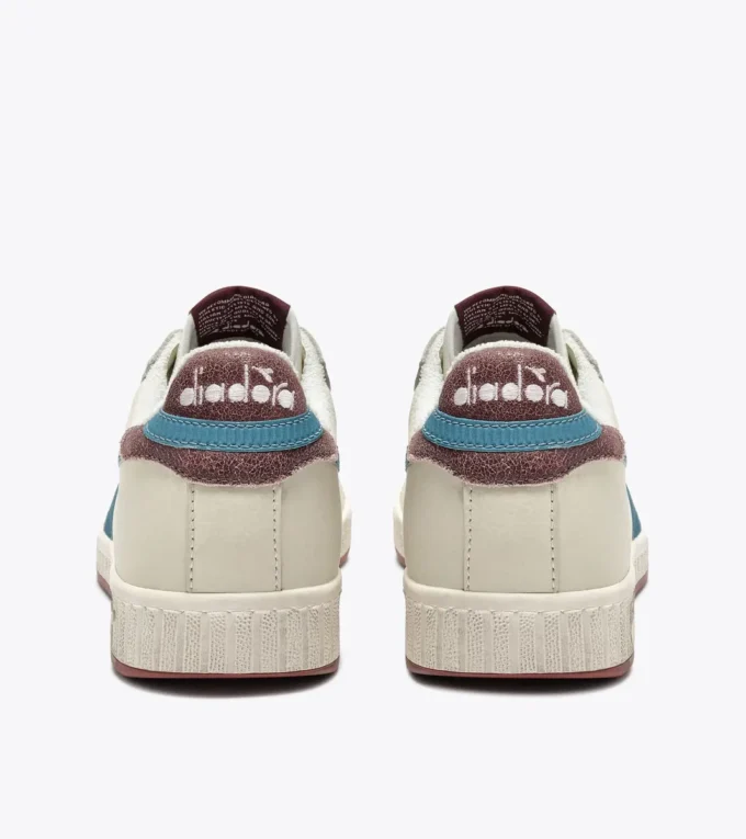 Game Low Stripes Waxed Baskets rétro-tennis Game Low Stripes Waxed Baskets rétro-tennis