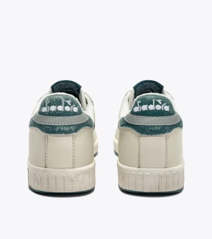 Game Low Stripes Waxed Baskets rétro-tennis Game Low Stripes Waxed Baskets rétro-tennis