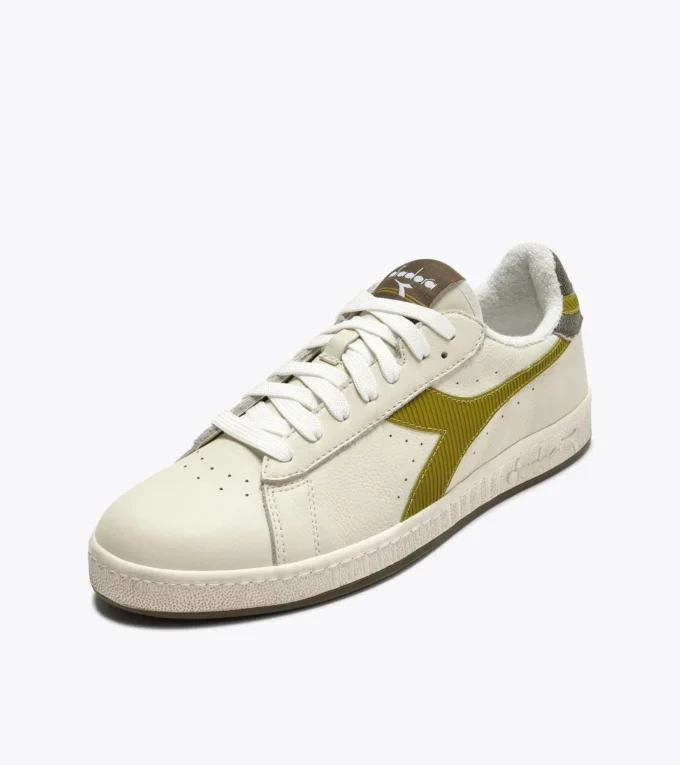 Game Low Stripes Waxed Baskets rétro-tennis Game Low Stripes Waxed Baskets rétro-tennis