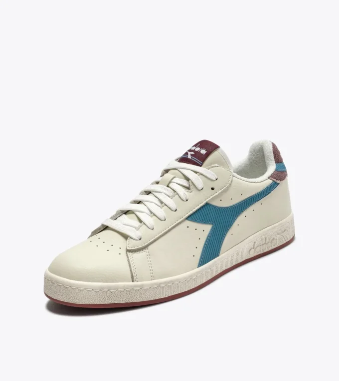 Game Low Stripes Waxed Baskets rétro-tennis Game Low Stripes Waxed Baskets rétro-tennis