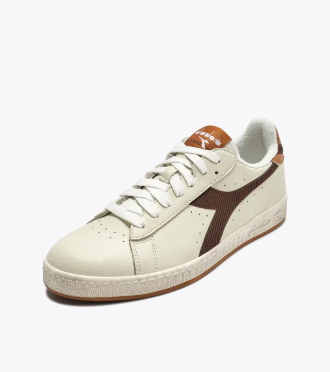 Game Low Stripes Waxed Baskets rétro-tennis Game Low Stripes Waxed Baskets rétro-tennis
