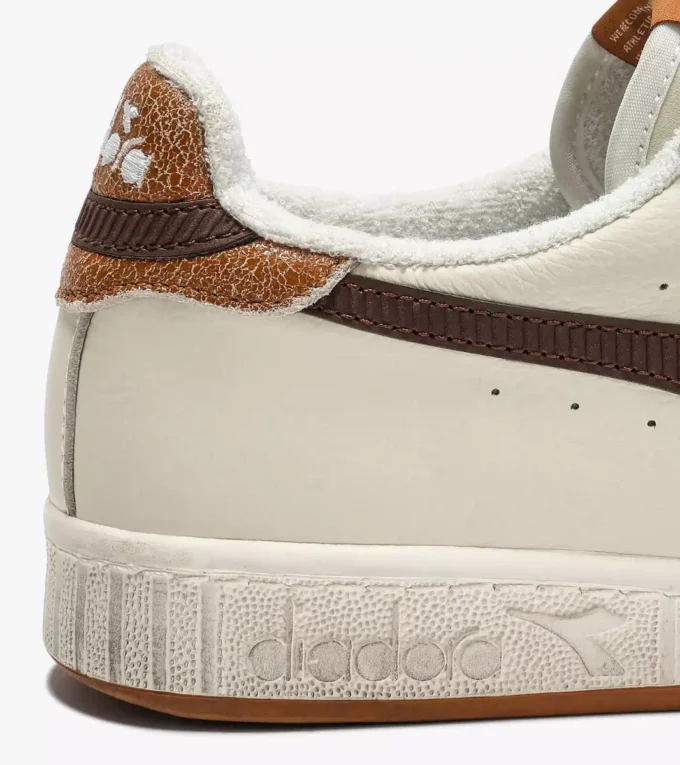 Game Low Stripes Waxed Baskets rétro-tennis Game Low Stripes Waxed Baskets rétro-tennis