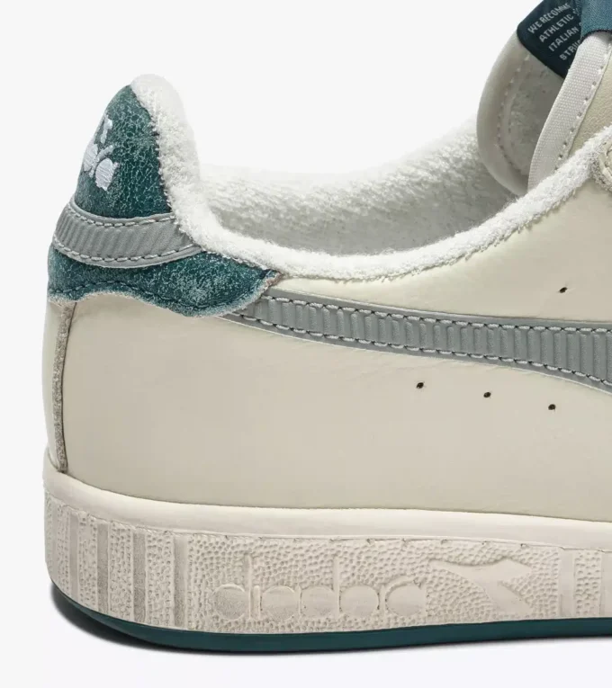 Game Low Stripes Waxed Baskets rétro-tennis Game Low Stripes Waxed Baskets rétro-tennis