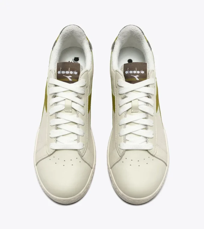 Game Low Stripes Waxed Baskets rétro-tennis Game Low Stripes Waxed Baskets rétro-tennis