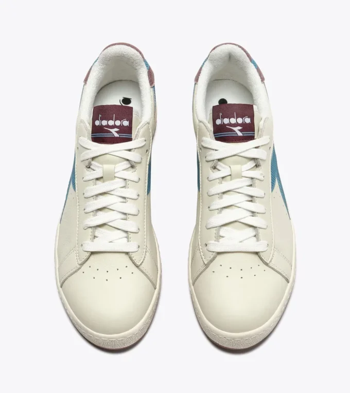 Game Low Stripes Waxed Baskets rétro-tennis Game Low Stripes Waxed Baskets rétro-tennis