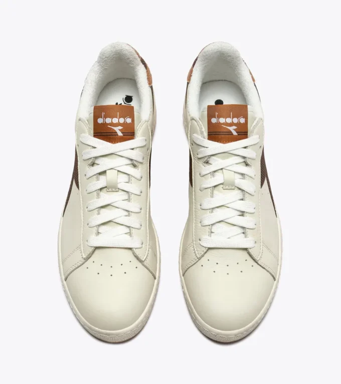 Game Low Stripes Waxed Baskets rétro-tennis Game Low Stripes Waxed Baskets rétro-tennis