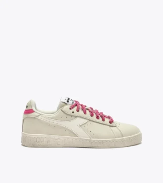 Game Low Waxed Paisley Wn Baskets rétro-tennis