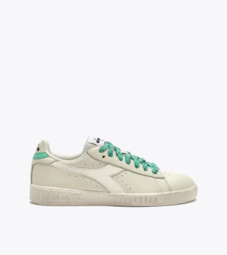 Game Low Waxed Paisley Wn Baskets rétro-tennis
