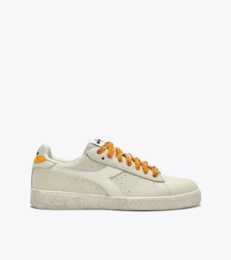 Game Low Waxed Paisley Wn Baskets rétro-tennis