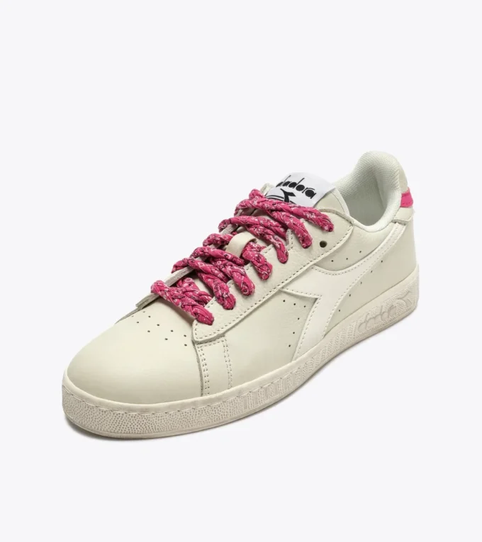 Game Low Waxed Paisley Wn Baskets rétro-tennis Game Low Waxed Paisley Wn Baskets rétro-tennis