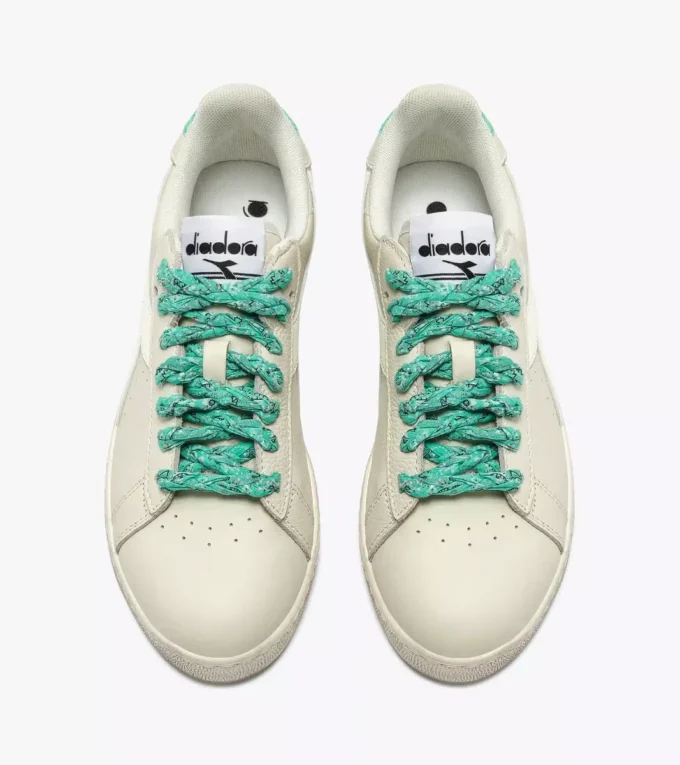 Game Low Waxed Paisley Wn Baskets rétro-tennis Game Low Waxed Paisley Wn Baskets rétro-tennis