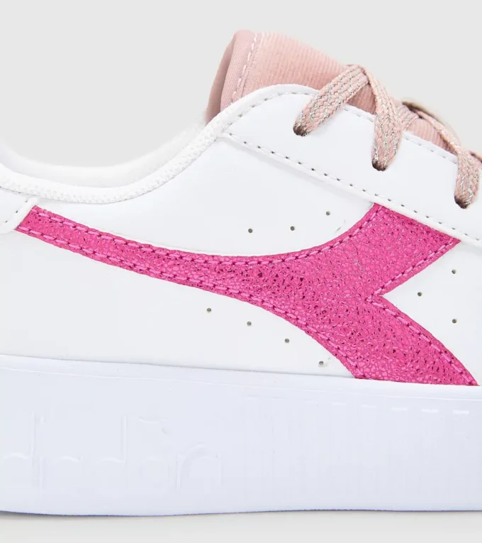 Game Step P Metallic Craquele Ps Chaussures de sport – Enfants 4-8 ans