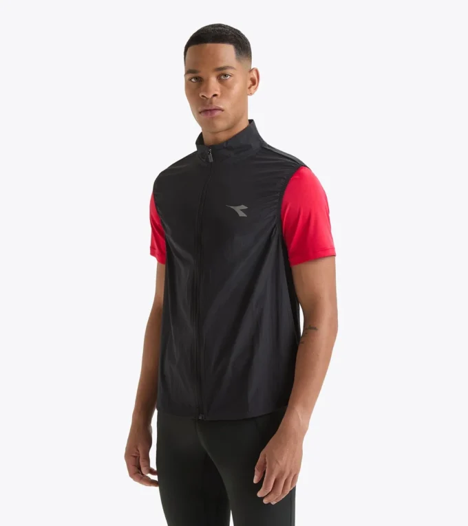 Gilet compact Gilet de course compact et coupe-vent