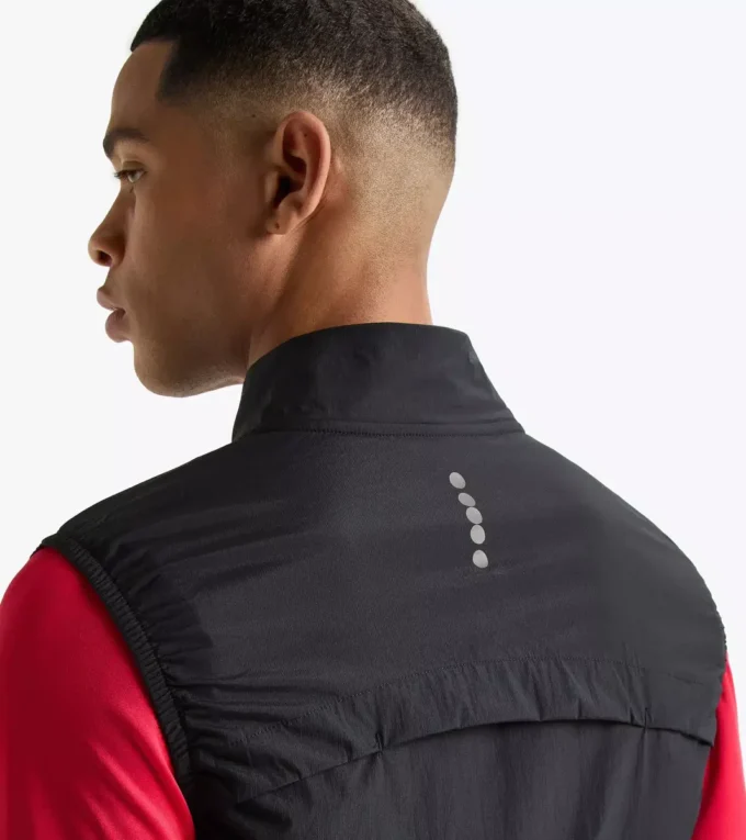 Gilet compact Gilet de course compact et coupe-vent