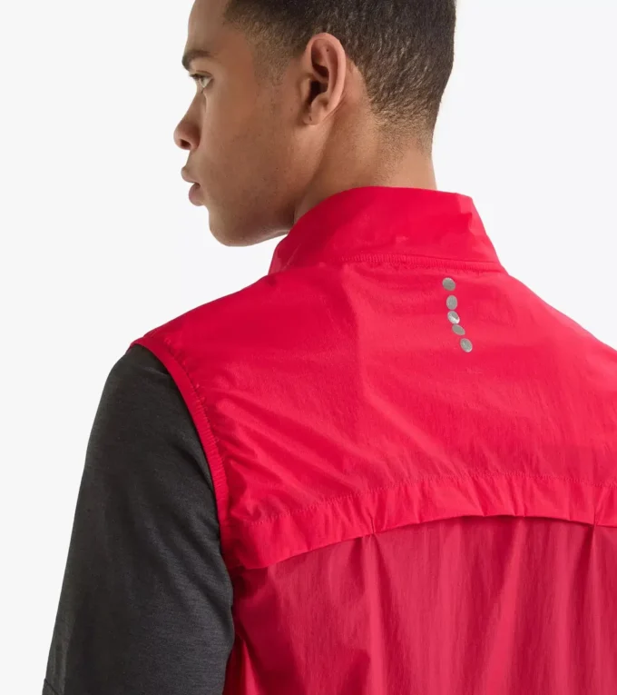 Gilet compact Gilet de course compact et coupe-vent