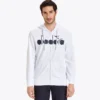 Hd Fz Sweat Diadora Club Tennis sweat à capuche zippé intégral Hd Fz Sweat Diadora Club Tennis sweat à capuche zippé intégral