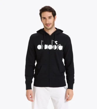Hd Fz Sweat Diadora Club Tennis sweat à capuche zippé intégral